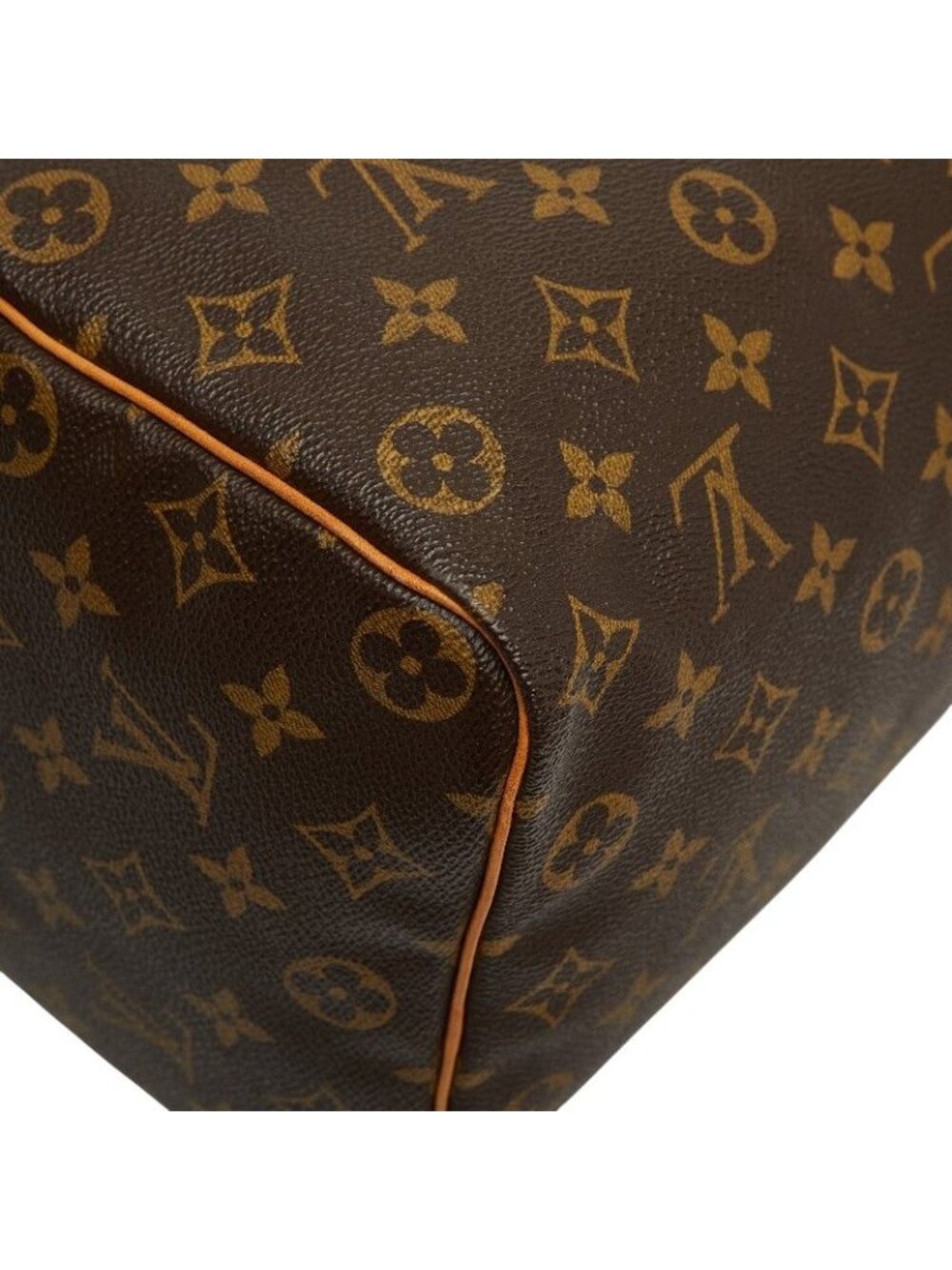 Louis Vuitton Monogram Speedy 35 Boston Bag Brown - Picture 7 of 10